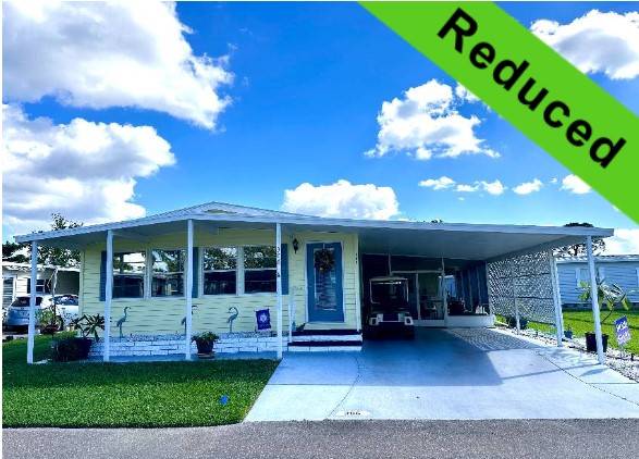 Ellenton, FL Mobile Home for Sale located at 386 Sandpiper Cove Colony Cove